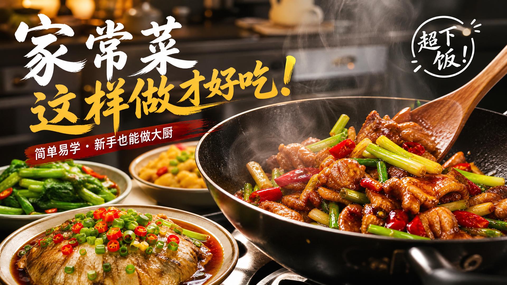 溏心vlog家常菜视频教程